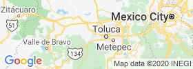 San Miguel Zinacantepec map